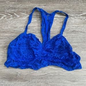 2/30 Pink Royal Blue Bralette